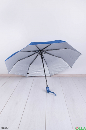 Жіноча синьо-сіра парасолька