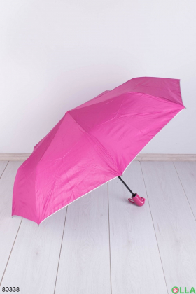 Женский розово-серый зонт