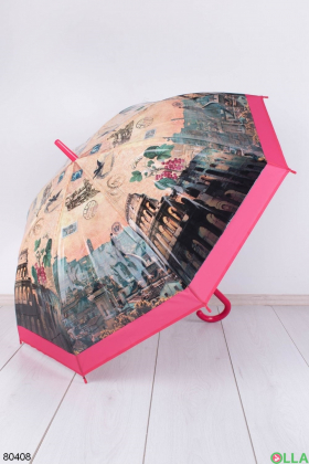 Жіноча парасолька з малюнком