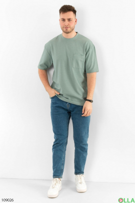 Men's turquoise T-shirt
