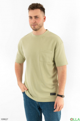Men's green T-shirt