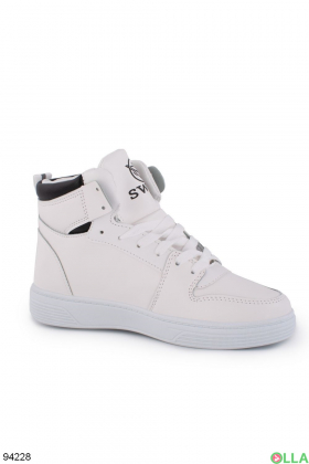 Women's high-top lace-up sneakers