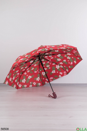 Жіноча парасолька в принт