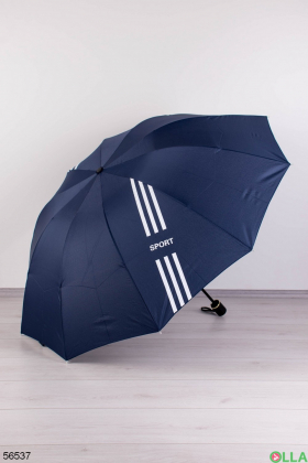 Мужской Темно-синий зонт