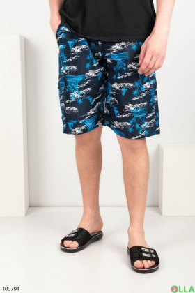 Чоловічі пляжні шорти в принт
