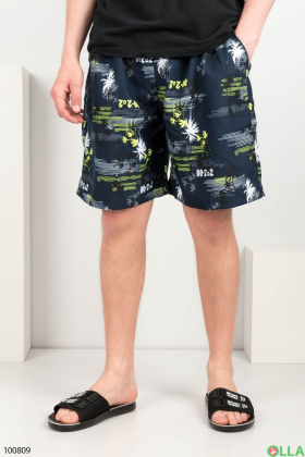 Чоловічі пляжні шорти в принт