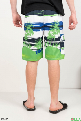 Чоловічі різнокольорові пляжні шорти