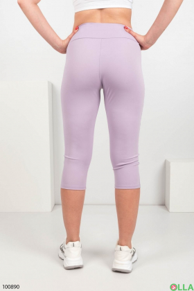 Women's purple leggings