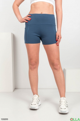 Women's navy blue cycling shorts