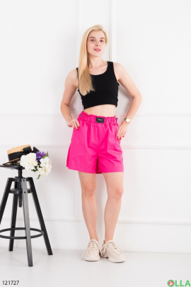 Women's pink shorts