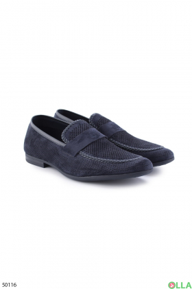 Men's blue shoes