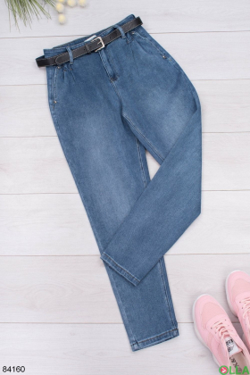 Жіночі джинси з ременем
