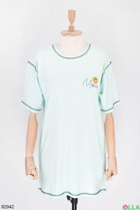 Women's turquoise T-shirt