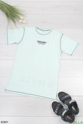 Women's turquoise T-shirt