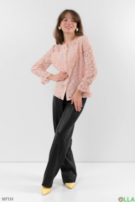 Women's pink blouse