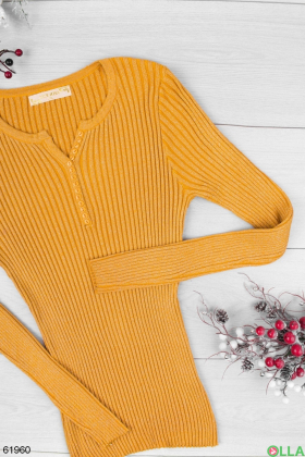Women's orange sweater