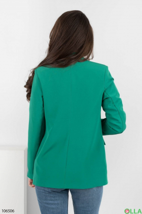 Жіночий зелений піджак