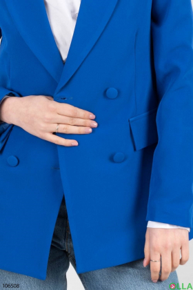 Жіночий синій піджак