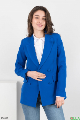 Женский синий пиджак