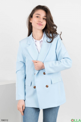 Women's blue batal jacket