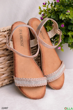 Casual wedge sandals