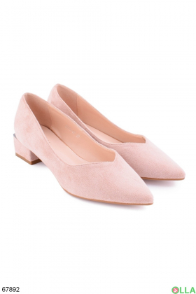 Women's Beige Pointed Toe Shoes