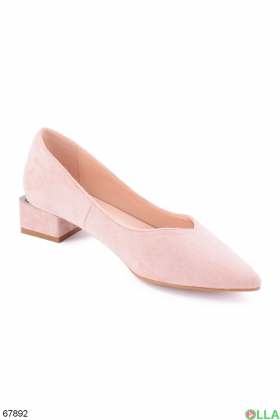 Women's Beige Pointed Toe Shoes