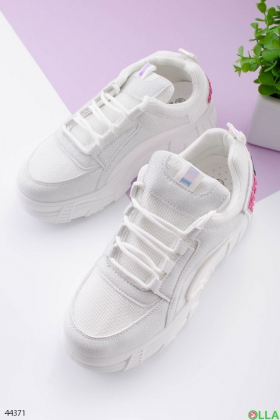 Women's white sneakers