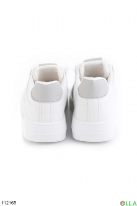Жіночі сіро-білі кросівки