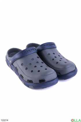 Men's dark blue crocs