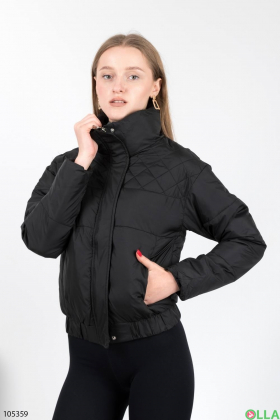 Женская черная куртка
