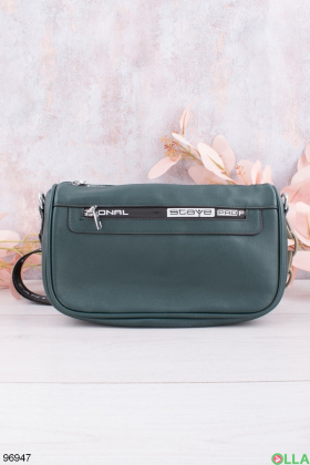 Жіноча зелена сумка