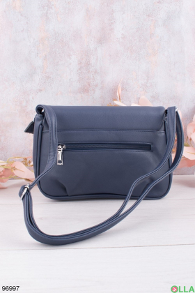 Женская темно-синяя сумка