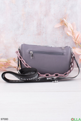 Женская темно-фиолетовая сумка