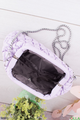 Women's purple bag