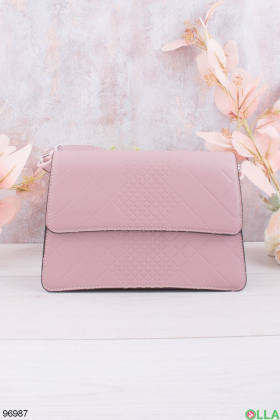 Женская розовая сумка