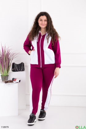 Women's pink and white tracksuit batal
