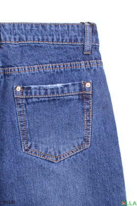 Women's jeans with patches