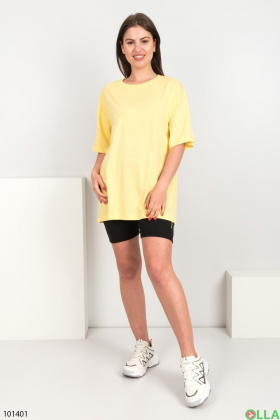 Women's yellow t-shirt