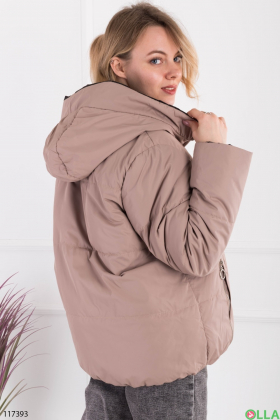 Женская двухсторонняя куртка батал