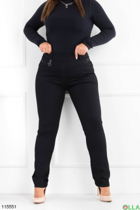 Women's black trousers batal