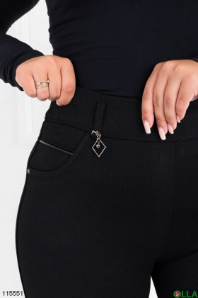 Women's black trousers batal
