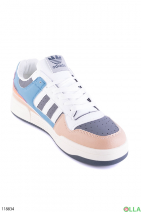 Men's multi-colored lace-up sneakers