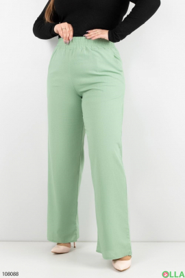Women's turquoise batal palazzo trousers