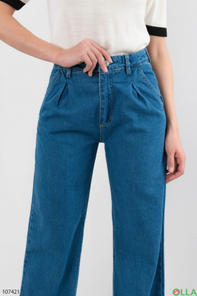 Women's blue batal jeans