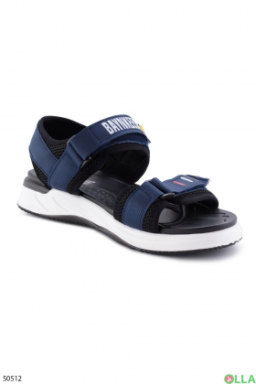 Men's blue sandals