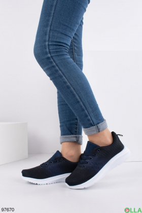 Жіночі темно-сині кросівки