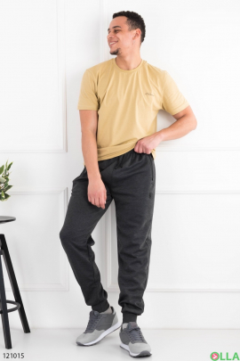 Мужские серые спортивные брюки