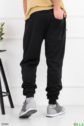 Men's black sports pants