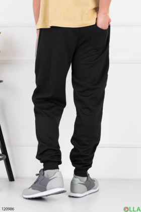 Чоловічі чорні спортивні штани